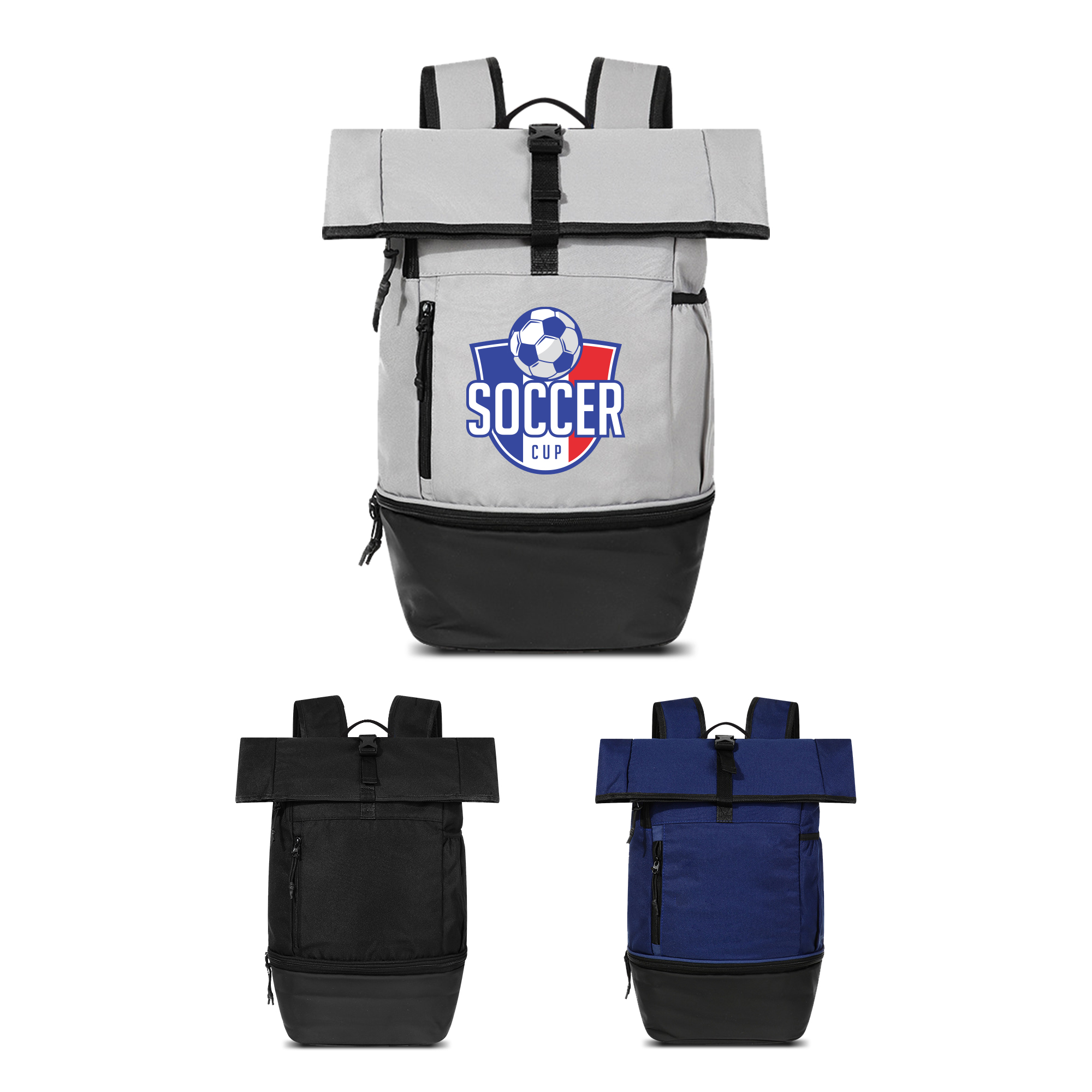 Sports Roll Top Backpack
