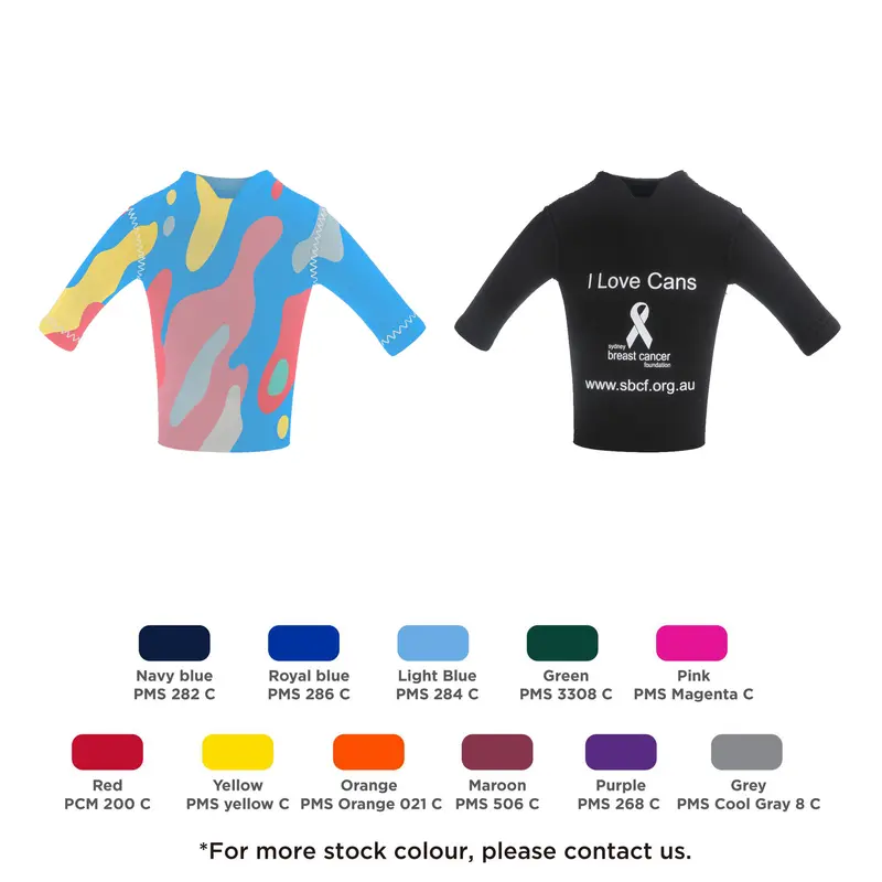 Long Sleeve Bottle Cooler – Stubby Holders – available in multi colour