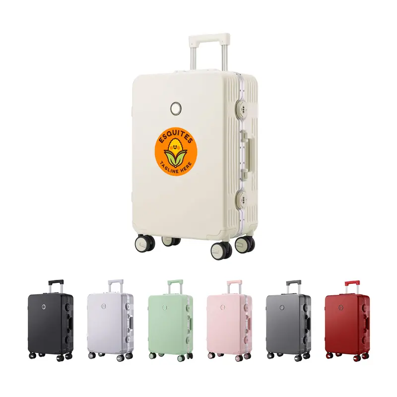 Ribbed ABS suitcase – Misc Outdoors – available in black, green, grey, pink colours and 3 more
