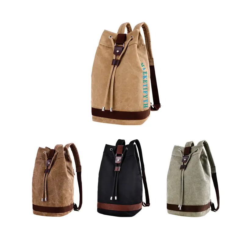 Canvas Bucket Backpack – Backpacks