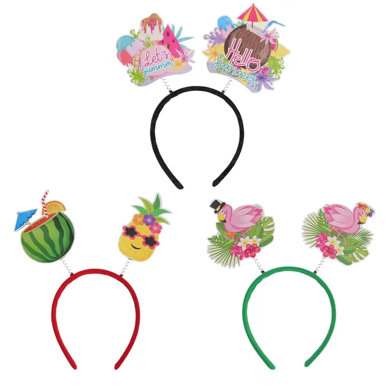 Spring Bopper Headband – Misc Headwear – available in black, red colours