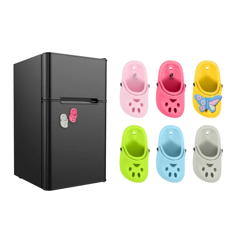 Paw Shape Clog Shoe Fridge Magnets – Misc Homeware – available in blue, green, grey, pink colours and 1 more