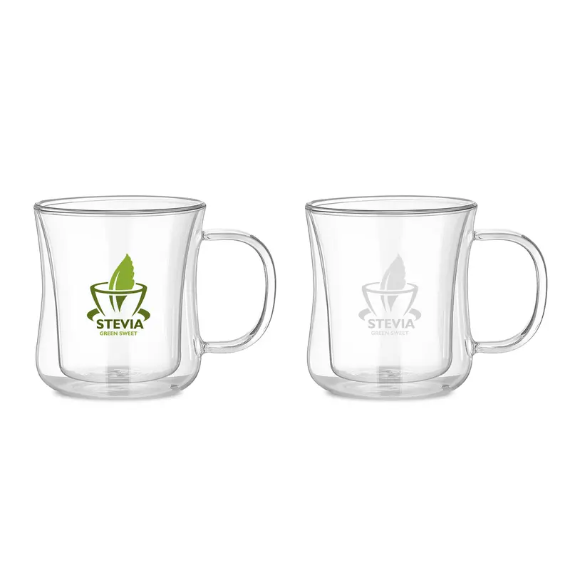 Waistline Double Wall Mug – Drink Bottles – available in white colour