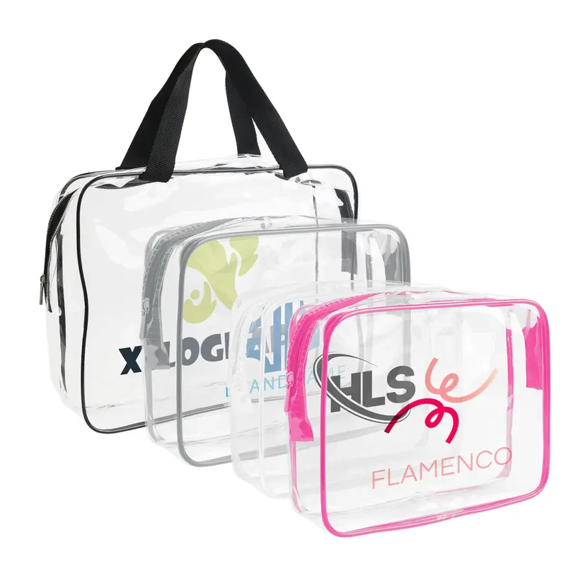 Clear Toiletry Bag – Tote Bags – available in grey, white colours