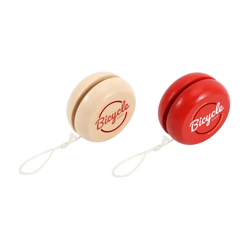 Wooden Yoyo – Games – available in beige, red colours