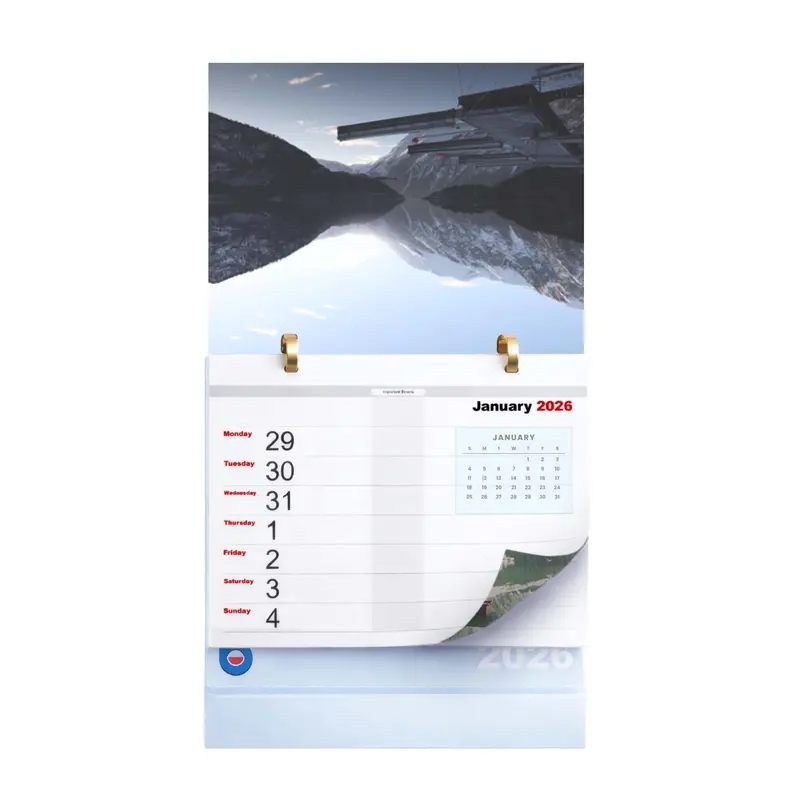 Weekly Desk Calendar – Calendars – available in multi colour
