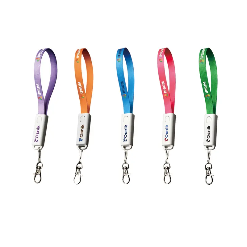 60W 6-in-1 Charging Cable Strap – Charging Cables – available in multi colour