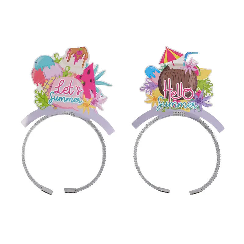 Foil Topper Headband – Misc Headwear – available in silver colour