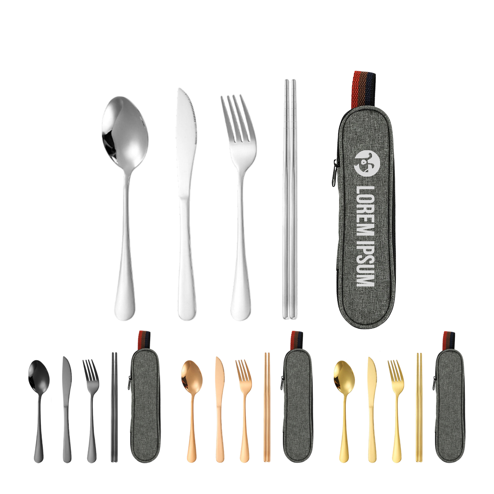 Travel Cutlery Set 4pcs