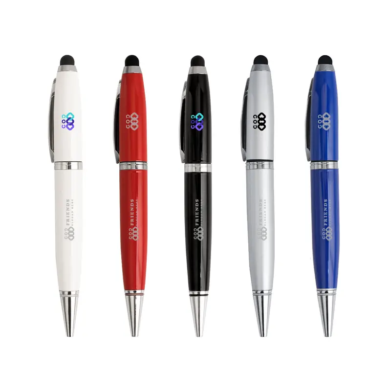 3in1 Metal Flash Drive Pen – USB Drives