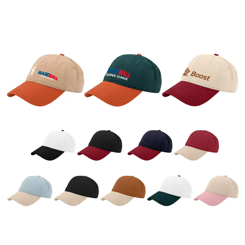 6 Panel Solid Color Fashion Cap – Baseball Caps – available in beige, black, blue, brown colours and 5 more