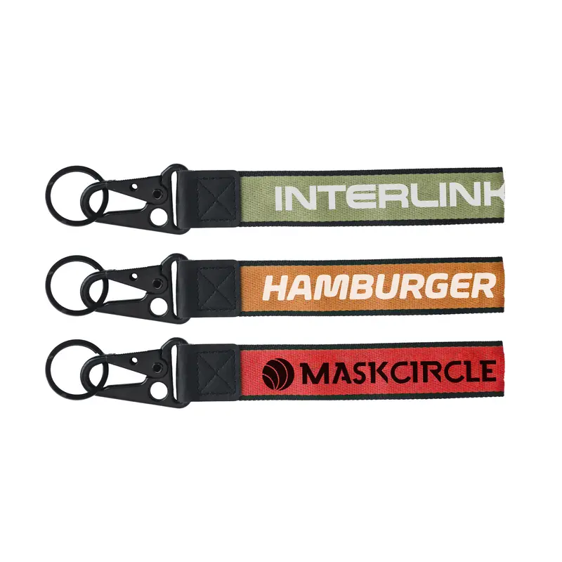 Jacquard Keyring – Keyrings – available in multi colour