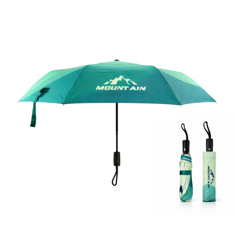 21'' Automatic Compact Folding Umbrella – Umbrellas – available in multi colour