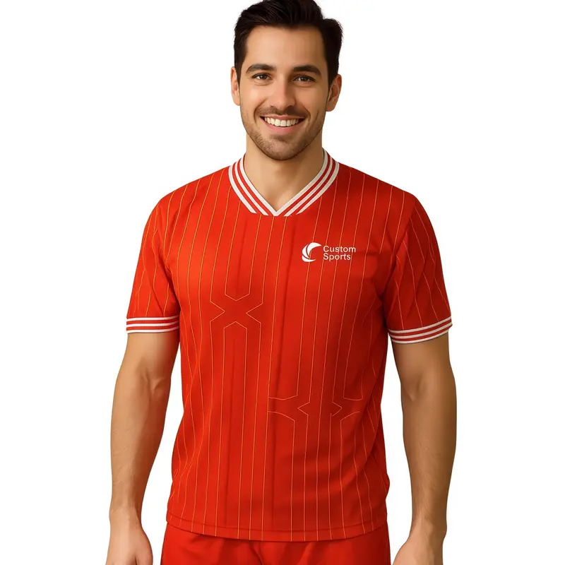 100% Polyester Sublimated Breathable V-Neck Raglan T-shirt – T Shirts – available in multi colour