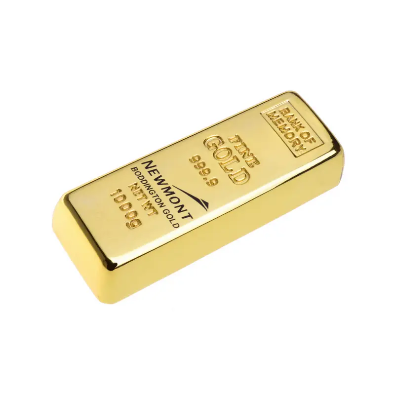 Gold Bar Flash Drive – USB Drives – available in gold colour