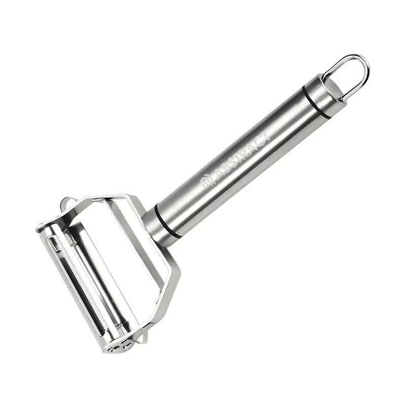 2 In 1 Stainless Steel Vegetable Peeler – Kitchenware – available in silver colour