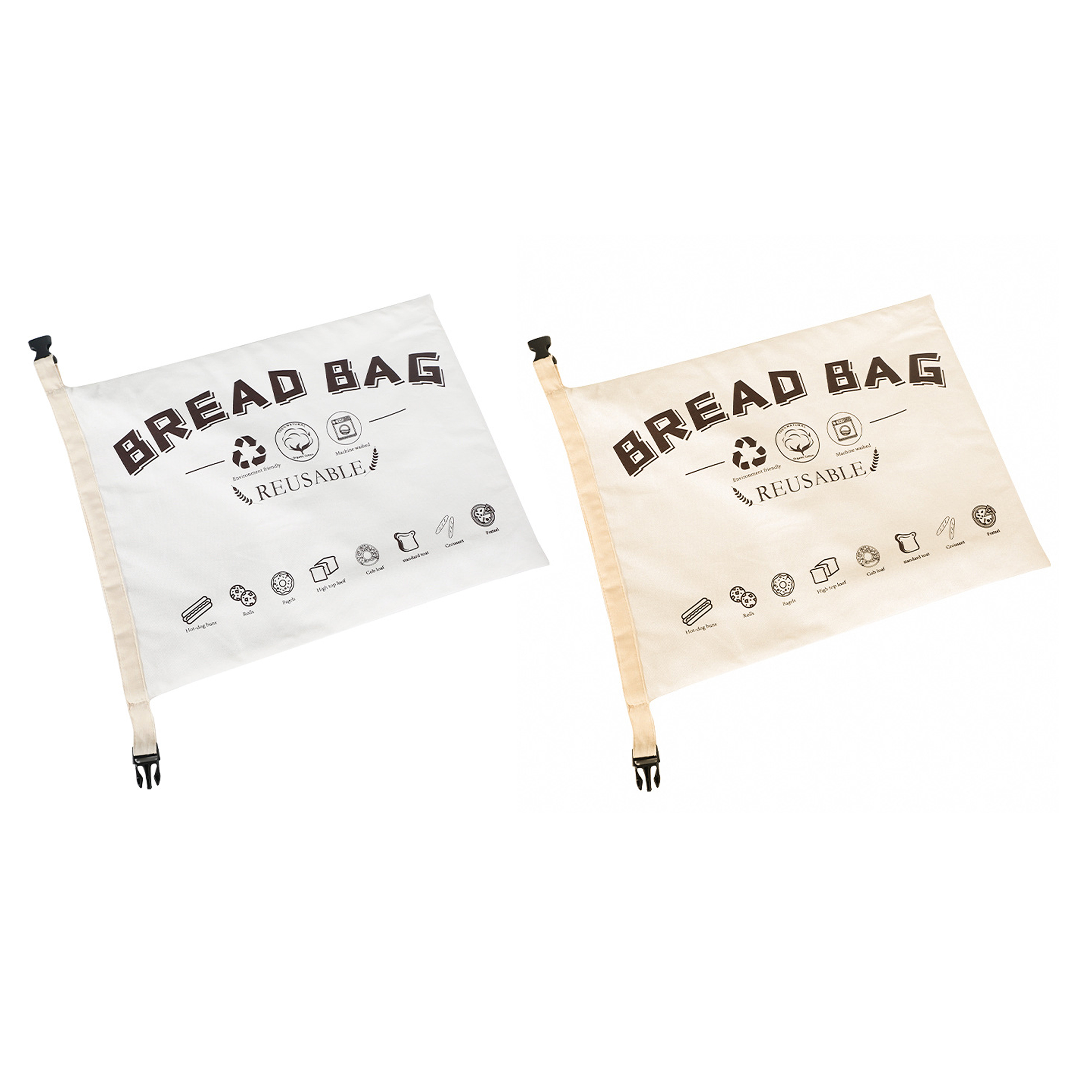 Reusable Linen Bread Bag