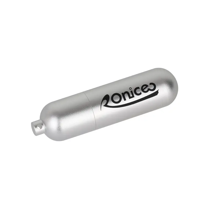 Metal Tube Flash Drive – USB Drives – available in silver colour