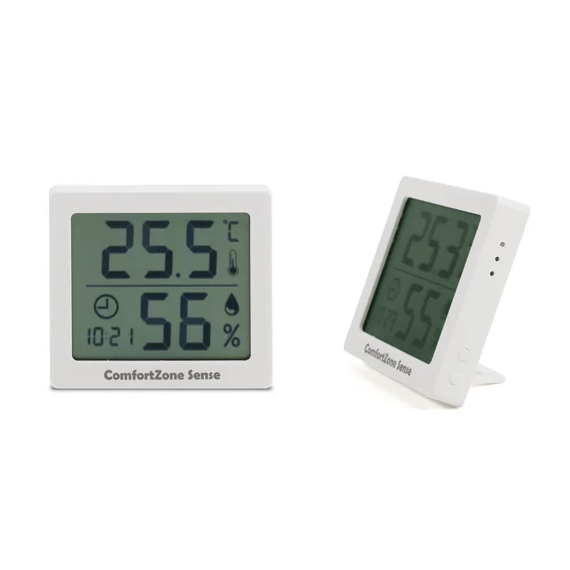Digital Temperature Humidity Thermometer – Misc Homeware – available in black, white colours