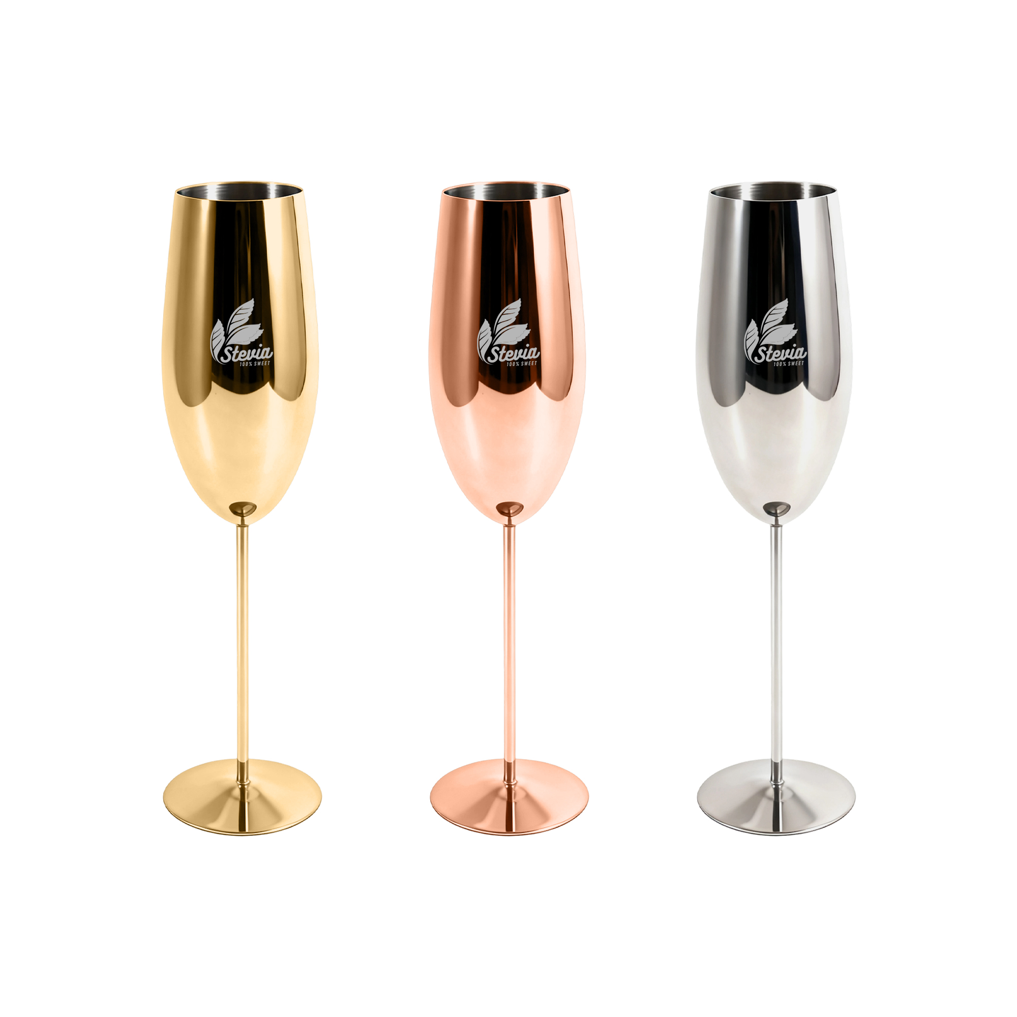 Stainless Steel Champagne Flute