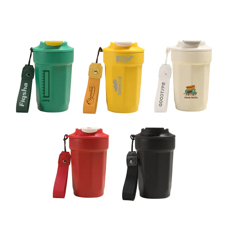 350ML Double Wall Stainless Steel Thermal Cup – Travel Mugs – available in black colour