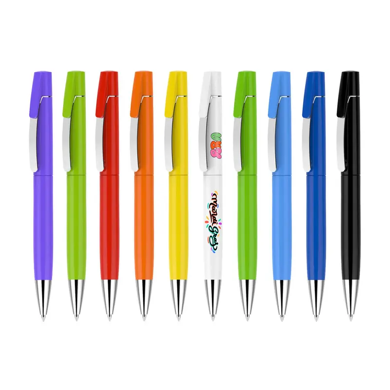 Lucky Pen – Plastic Pens – available in black, blue, green, orange colours and 4 more