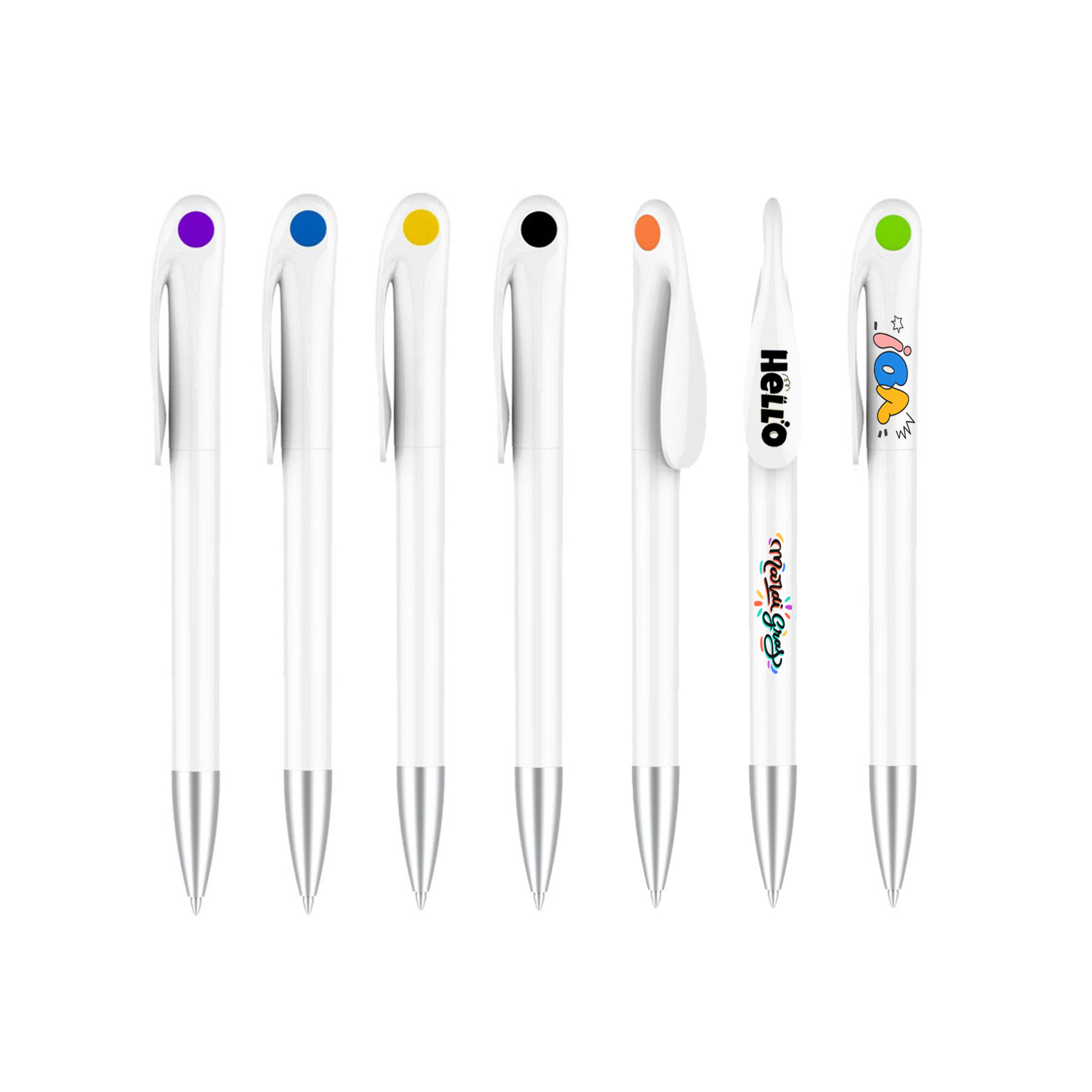 Nuit Pen - Creamy White Barrel