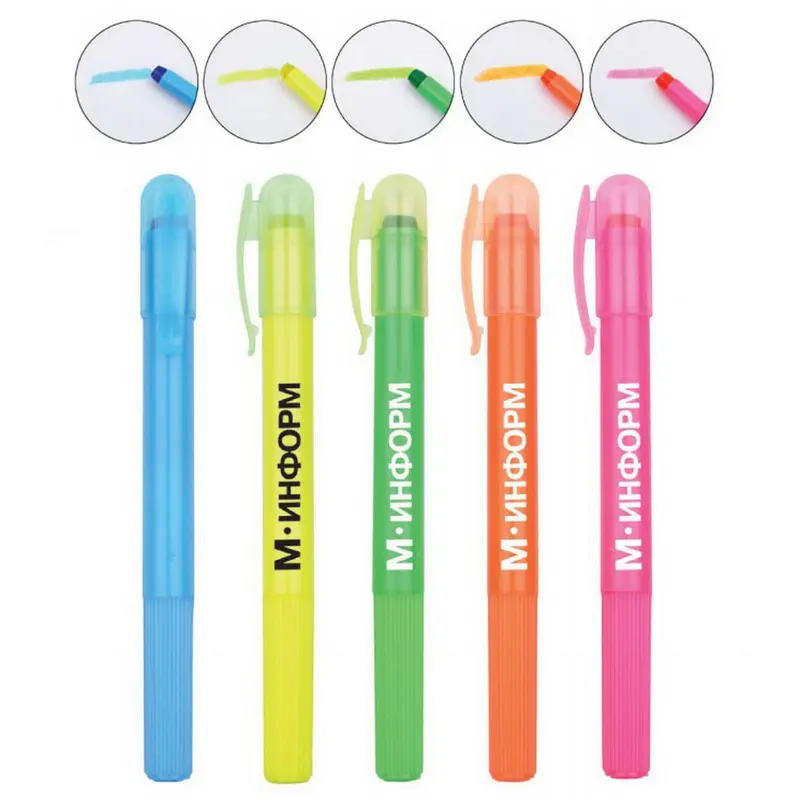 Highlighter Crayon – Highlighters – available in blue, green, orange, pink colours and 1 more