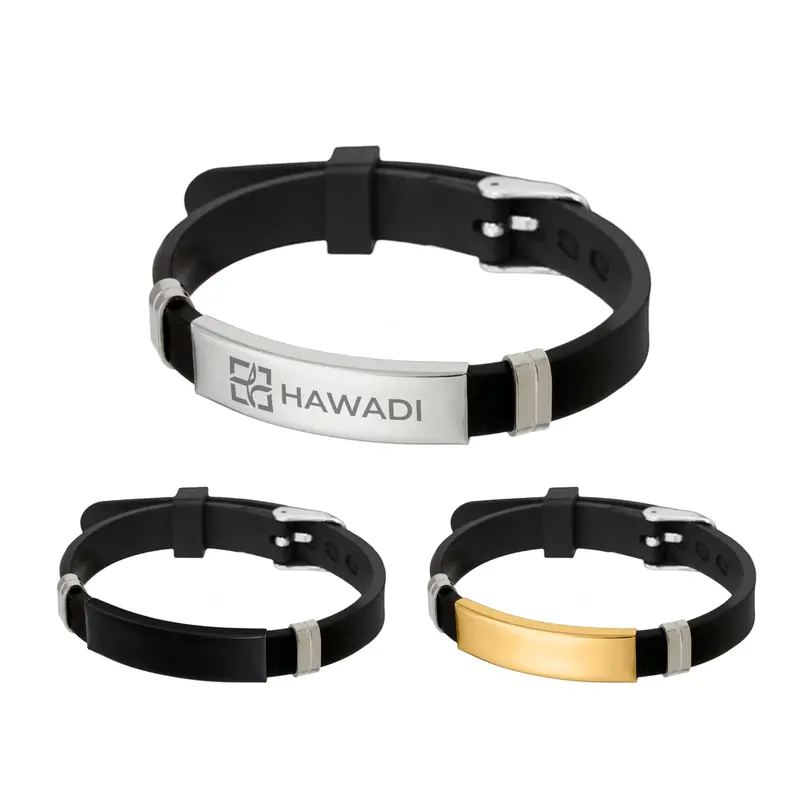 Metal Silica Bracelet – Accessories – available in black, gold, silver colours