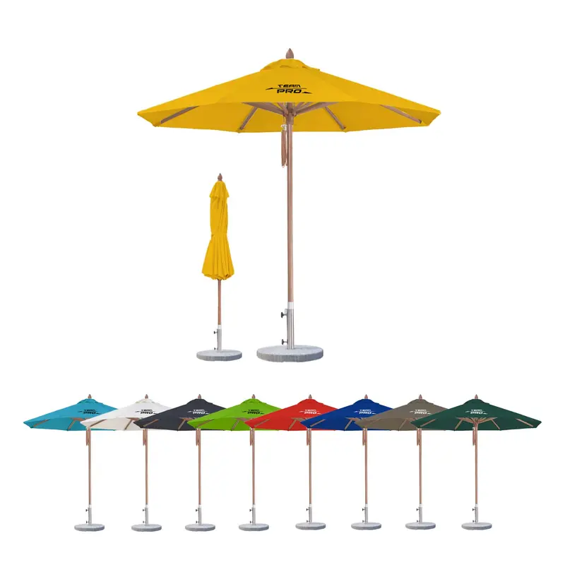 4x4m Wind-resistant Octagon Stock Colour Outdoor Umbrella – Umbrellas – available in beige, black, blue, brown colours and 5 more