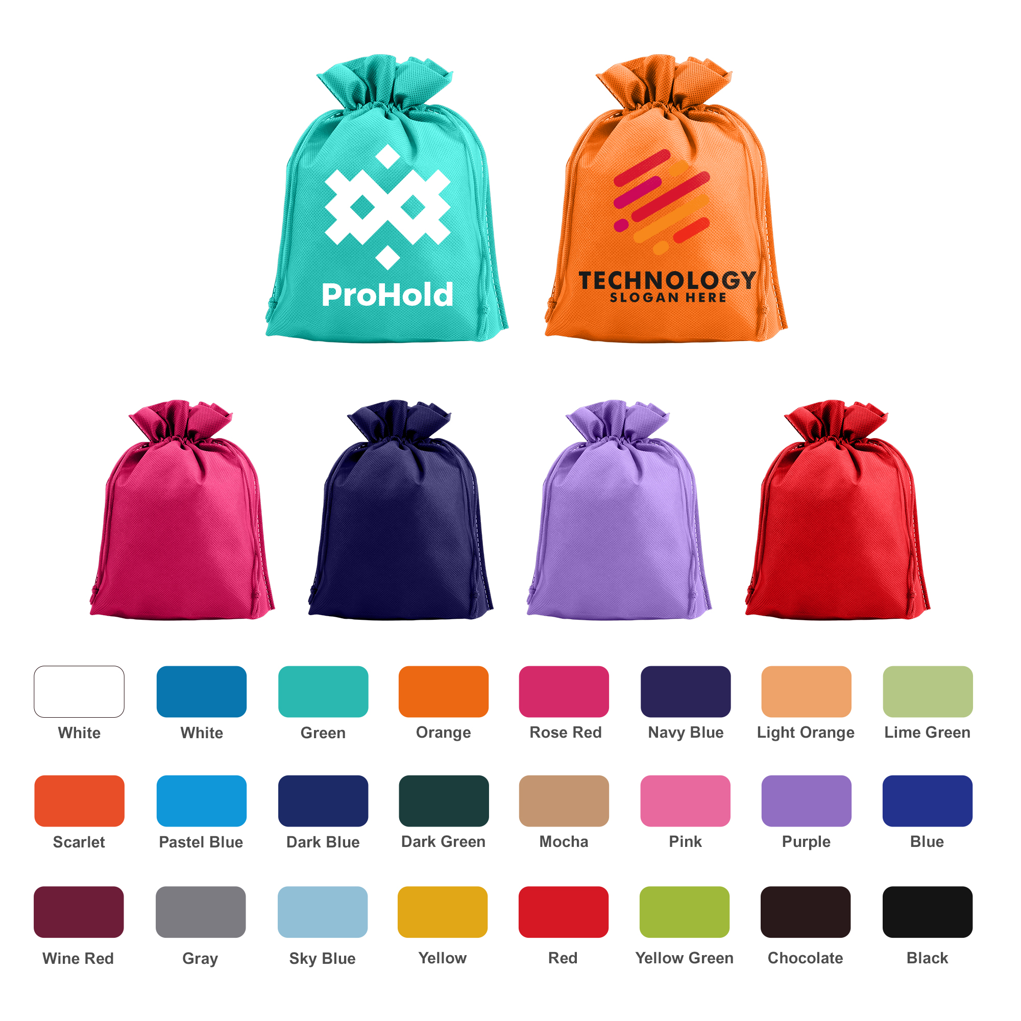 Non-Woven Drawstring Bag
