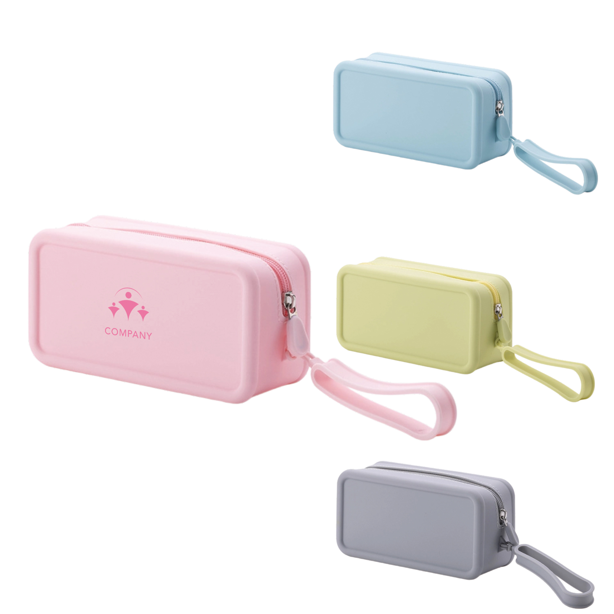 Silicone Square Cosmetic Bag