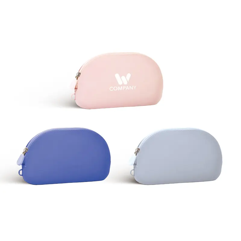 Silicone Organizer Pouch – Misc Bags – available in blue, grey, pink colours