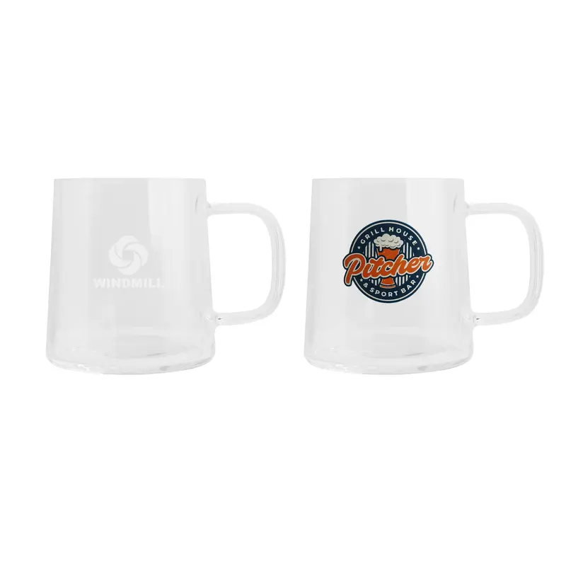 Glass Mug – Mugs – available in white colour