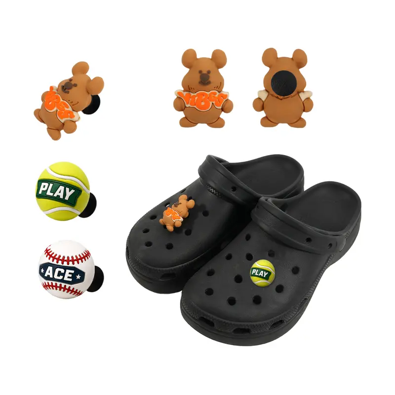 3D Custom Clog Shoe Charms – Misc Outdoors – available in multi colour