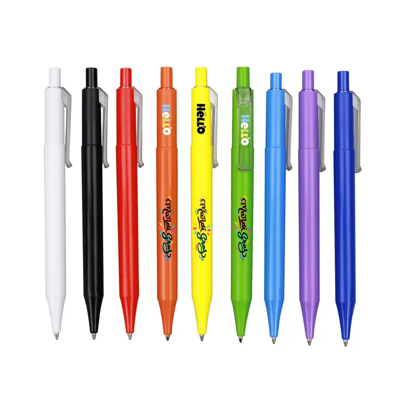 Candle Pen - Colour Barrel – Plastic Pens – available in black, blue, green, orange colours and 4 more