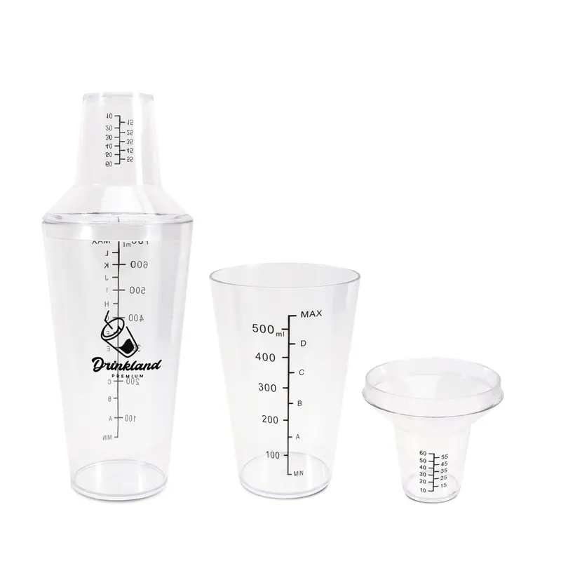 Classic Shaker with Measuring Cap – Misc Drinkware – available in white colour