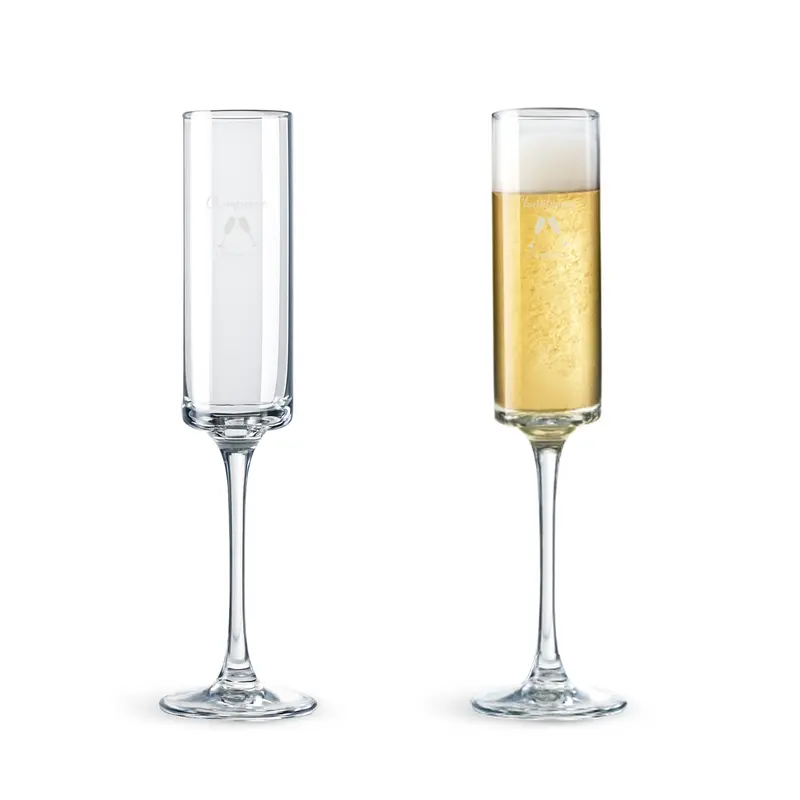 Straight Champagne Flute – Glassware – available in white colour