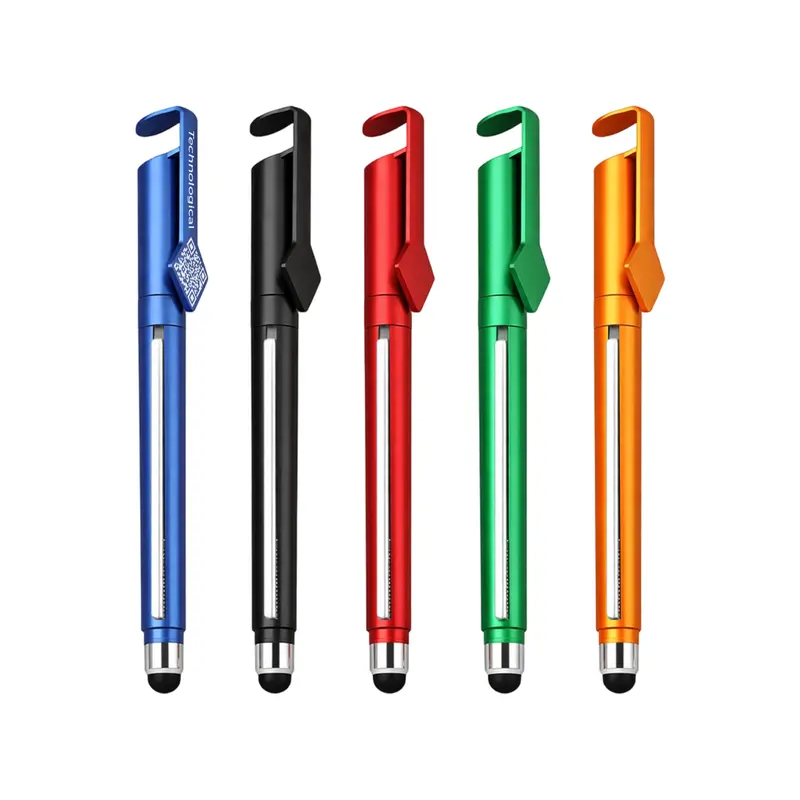 4 in 1 QR Code Banner Pen – Novelty Pens – available in black, blue, green, orange colours and 1 more