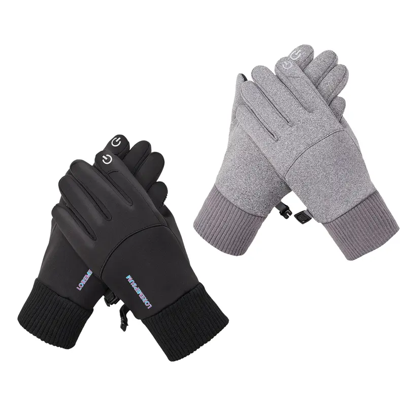 Touchscreen Winter Gloves – Accessories – available in black, grey colours