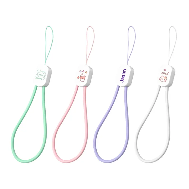 60W Macarons Charging Phone Strap – Charging Cables – available in green, pink, purple, white colours