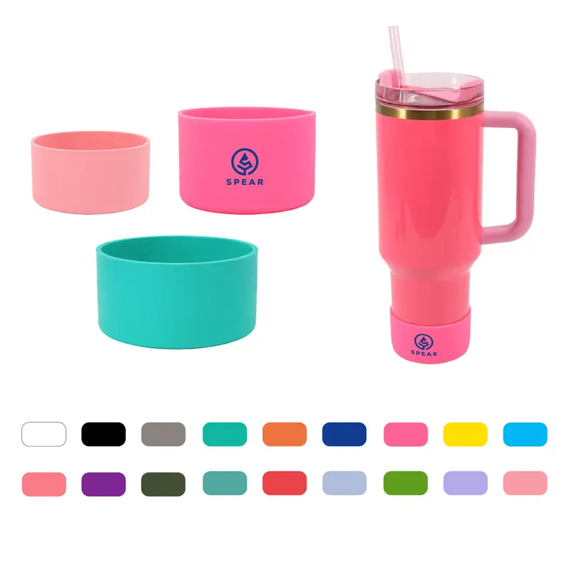 Silicone Boot for Tumbler – Misc Drinkware – available in blue, green, grey, orange colours and 5 more