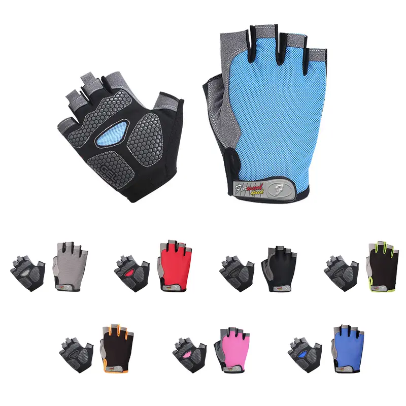 Anti-Slip Bike Gloves – Accessories – available in black, blue, green, grey colours and 4 more