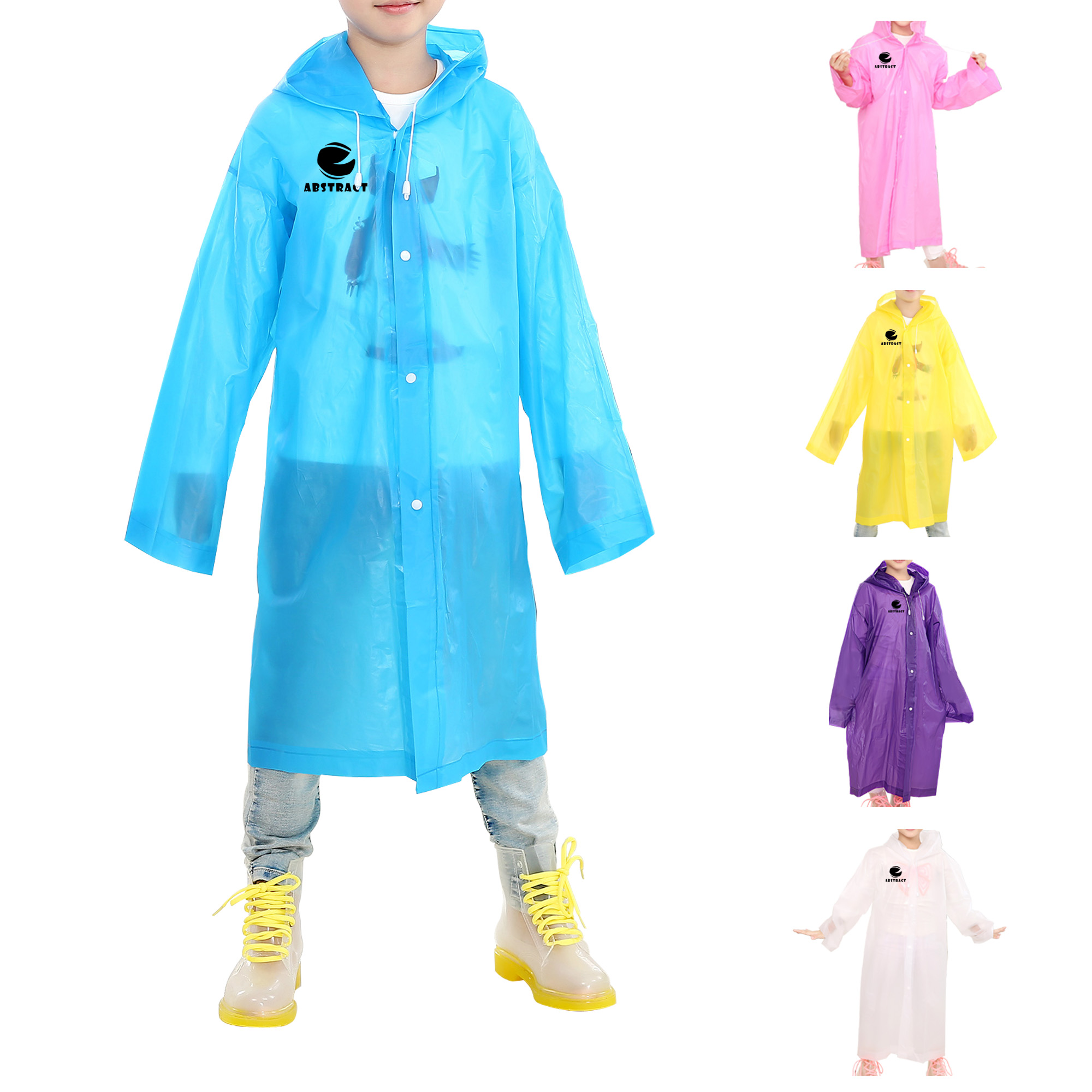 Kids EVA Reusable Raincoat