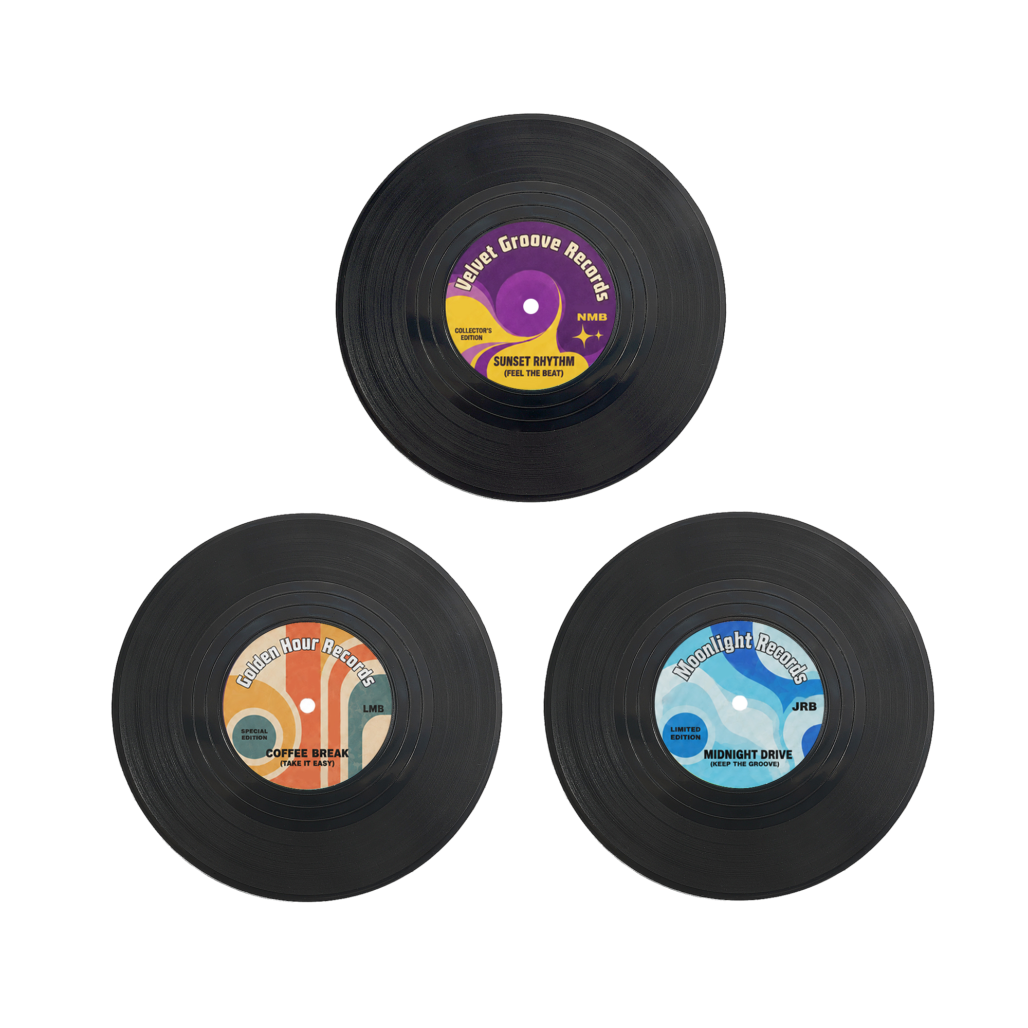 Custom Record Coaster