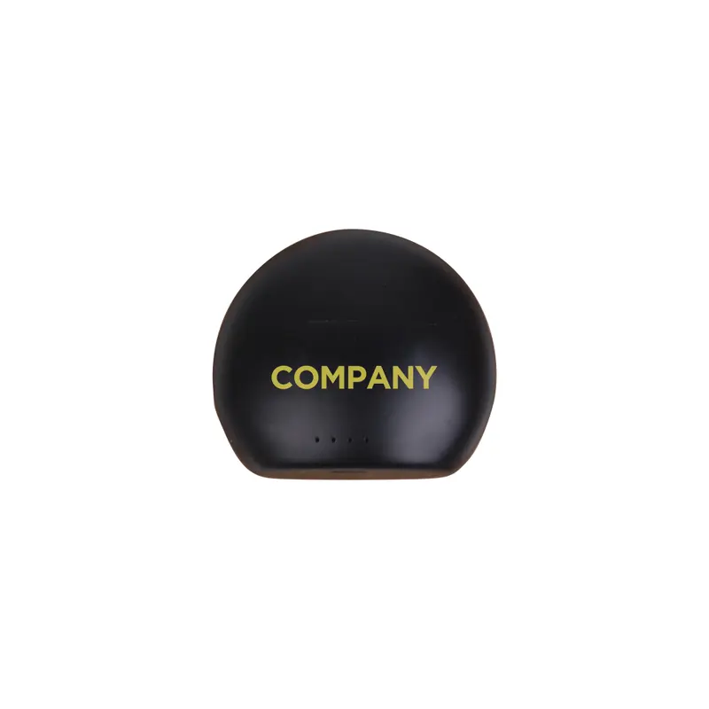 Luxury Round True Wireless Earbuds – Earbuds – available in black colour