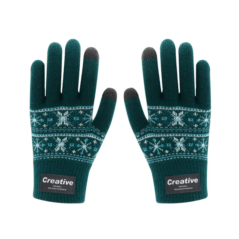 Adults Jacquard Gloves – Accessories – available in multi colour