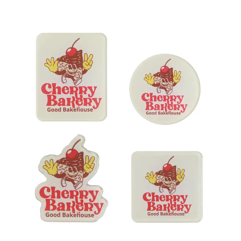 Acrylic Fridge Magnets – Misc Print – available in multi colour