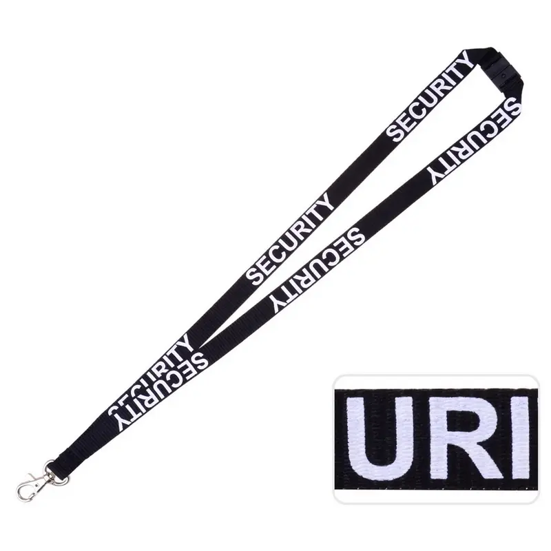 Security Lanyard – Lanyards – available in black colour