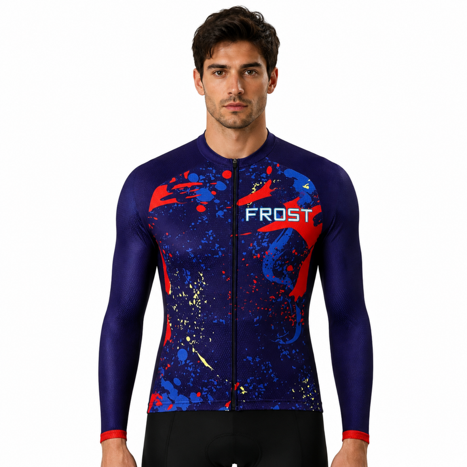 Men's Sublimated Long Sleeve Cycling Jersey – T Shirts – Promocollection – available in PMS